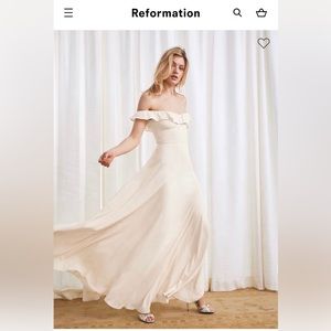 Reformation Verbena dress size 10 never worn